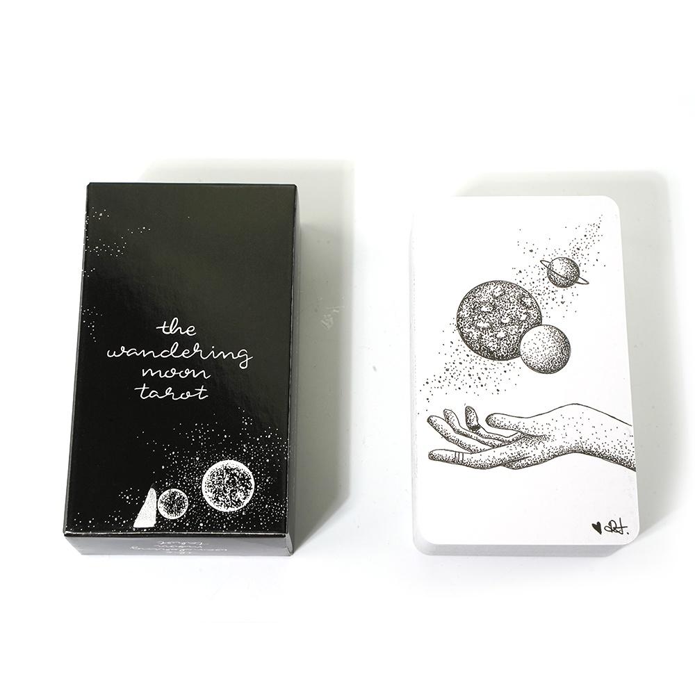 Колода Таро Блуждающей Луны, игра для вечеринок, гадание на Пророке, Таро для начинающих