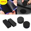 60/2pcs Carpet Fixing Stickers Double Faced High Adhesive Car Carpet Fixed Patches Home Floor Foot Mats Anti Skid Grip Tapes