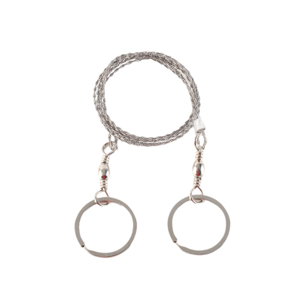 Ручная канатная пила для кемпинга и пешего туризма, портативная нержавеющая проволока для выживания, стальная пила для кемпинга A G0T4