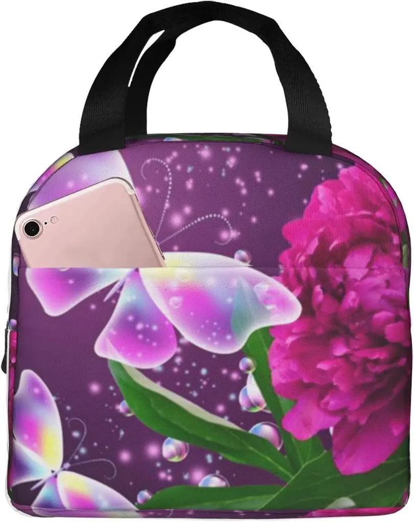 Милый мопс, переносная фольгированная уплотненная изоляционная сумка для обеда, сумка для обеда для женщин, мужчин, детей, многоразовые ланч-боксы для школы, работы, путешествий