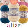 Alize Velluto Velvet Knitting Softy Hand Yarn 4 Ball - Amigurumi - Baby Sheep - Toys - Multicolor - Blanket - Fantasy Sweater - Hobby