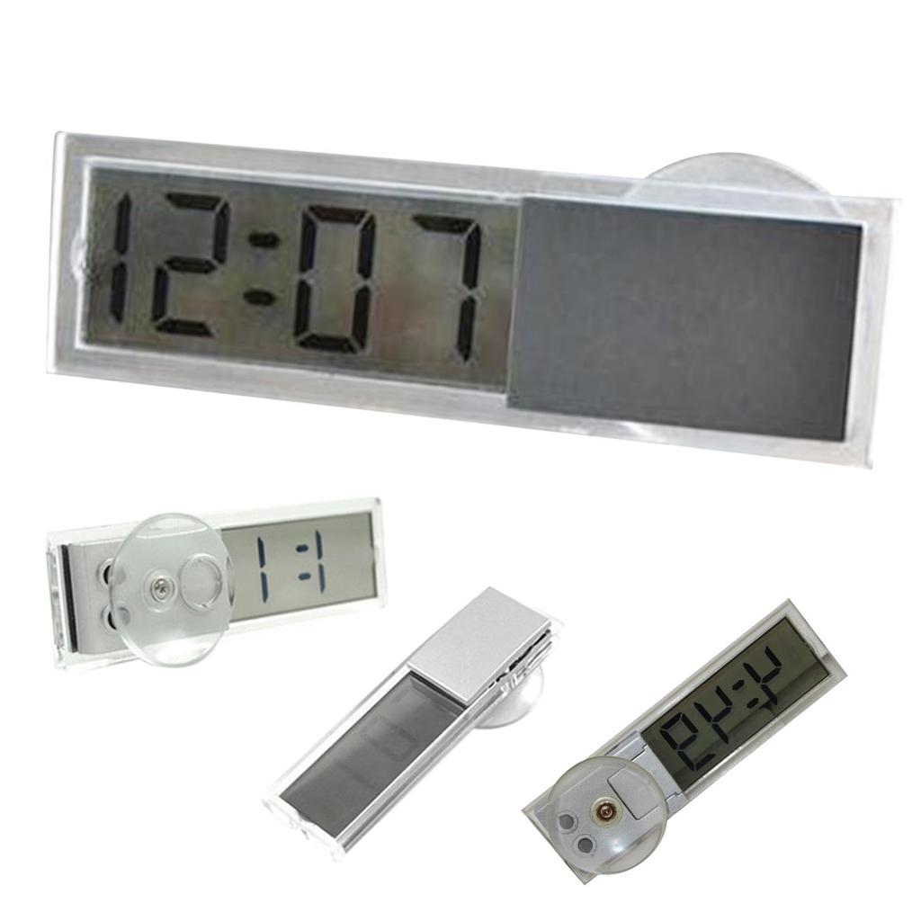 SOUFLY Car LCD Clock, Car LCD Clock | Car Clock Mount Watch with Suction