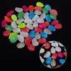 Набор из 50 шт. Разноцветные Светящиеся Камни Искусственный Камень Камни для Аквариума Аквариум