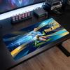 Erling Haaland Custom Large Mouse Pad, Personalized Name Text Print, Football Logo Non‑Slip Desk Mat Gaming Gift