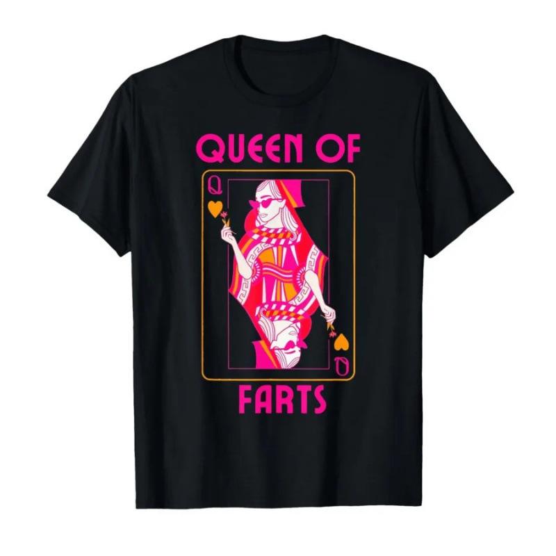 Queen of Farts Embarrassing Joke Adult Humor T-s