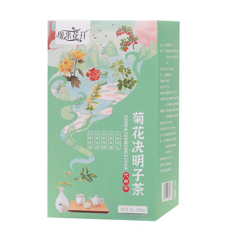 Треугольный пакетик с семенами кассии хризантемы, травяной чайный пакетик для приготовления чая