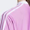 adidas Женская повседневная футболка Originals Adicolor в полоску с логотипом, с коротким рукавом, фиолетовая, IY7226