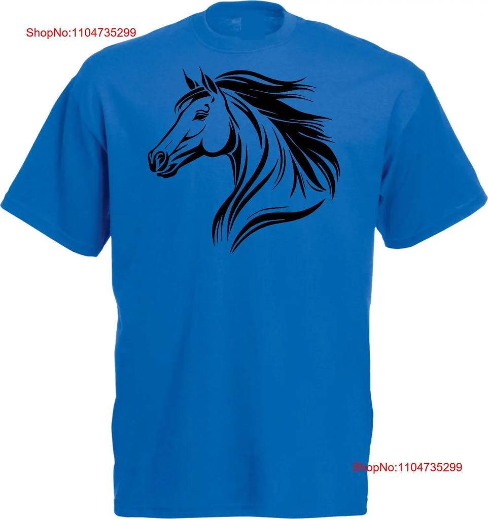Horse Face T Shirt Jumping Riding Equestrian Adults Kids Top Vintage Fashion Unisex Stylish Breathable Designer Clothes