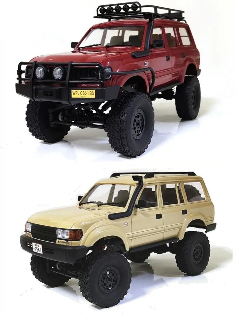 WPL C54-1 4WD 2.4G Внедорожник LC80 Машина на радиоуправлении RC Гусеничный Багги Движущаяся Машина Детские Машинки на Батарейках Подарок для Мальчиков