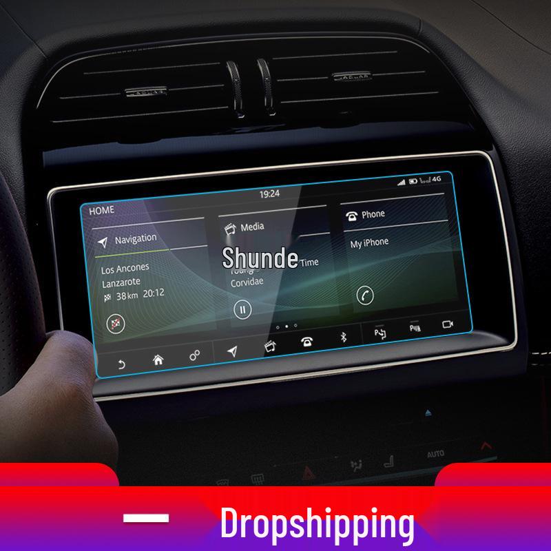 Jaguar F-PACE, F-TYPE, E-PACE Center Console Screen Protector & Navigation Film - Fits 25 Models