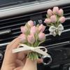 Тюльпан Бант Диффузор Камень Авто Ароматизатор Вентиляционное Отверстие Авто Декор Цветок Парфюм Салон Авто Аксессуары Украшение