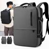 Men's Expandable Waterproof Double Shoulder Travel Backpack - Large Capacity & Multifunctional