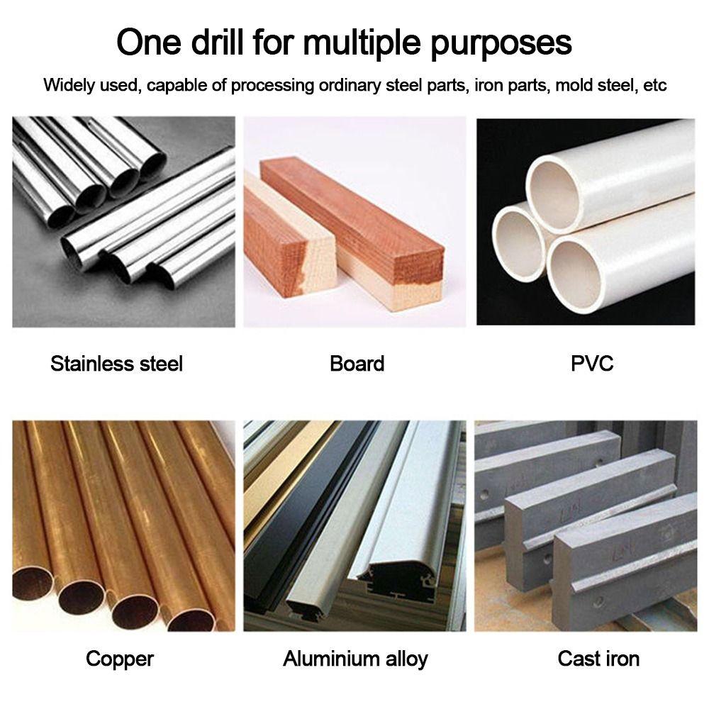 Chamfering Drilling Tools Multi-function Metal Drill Hole Opener Step Drill Bit HSS