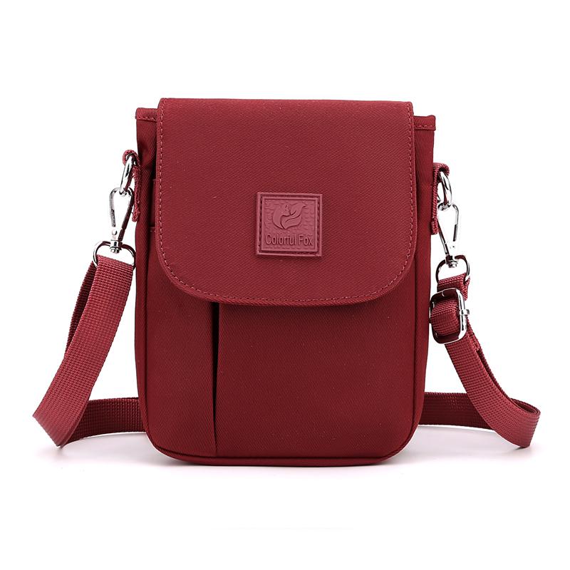 Модные маленькие сумки через плечо для женщин, мини-сумка, женская нейлоновая сумка через плечо для девочек, женская поясная сумка