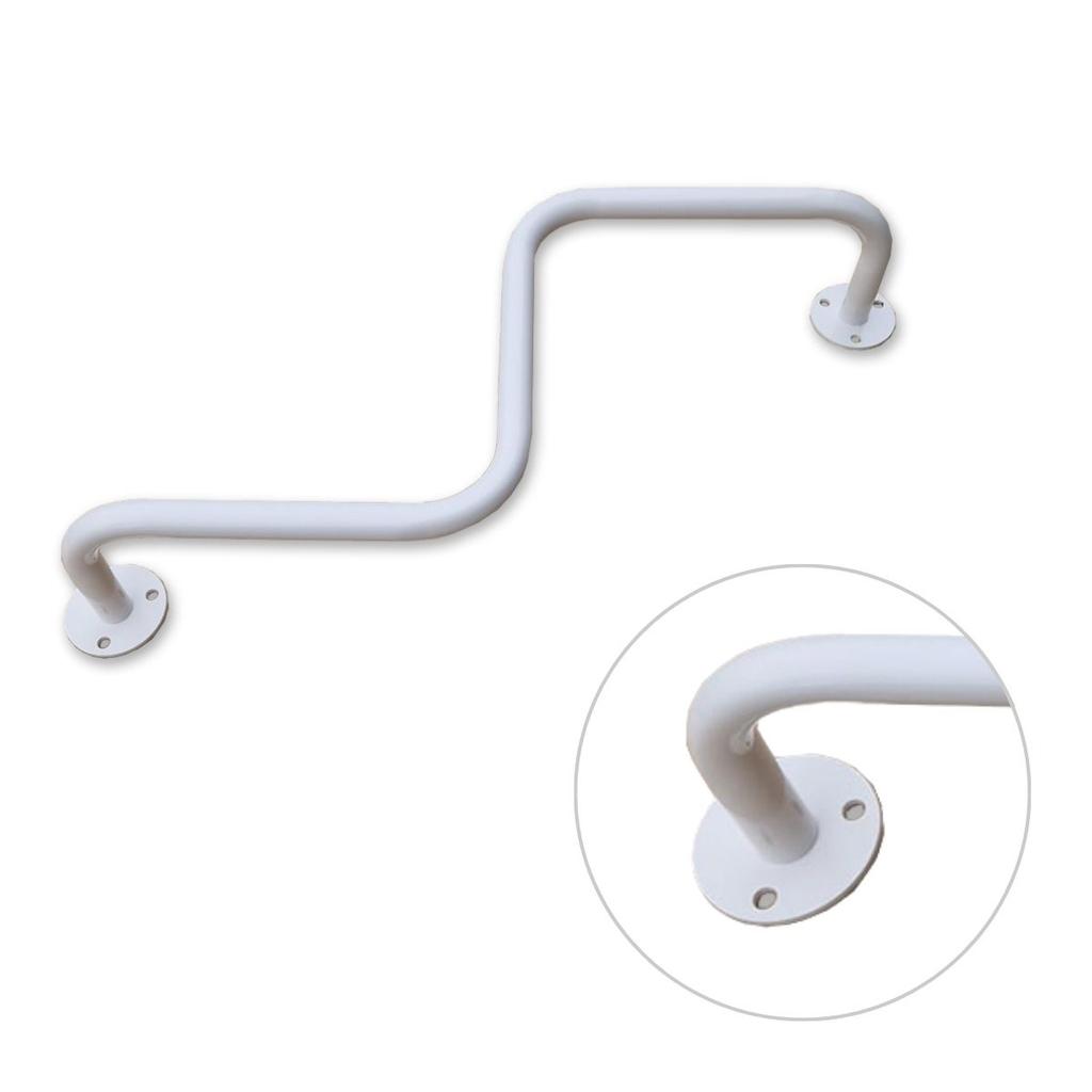 Curved Ceiling Pull-Up Bar White