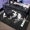 1PC Custom Name Skull Art Theme Floor Mat Ideal for Living Room, Game Rooms, Office, Bedroom,Floor Mat Playful Design