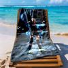 Paris Saint Germain Beach Towel Quickdry Soft Microfiber Comfortable Lightweight Perfect For Traveling Yoga Camping And Swimming