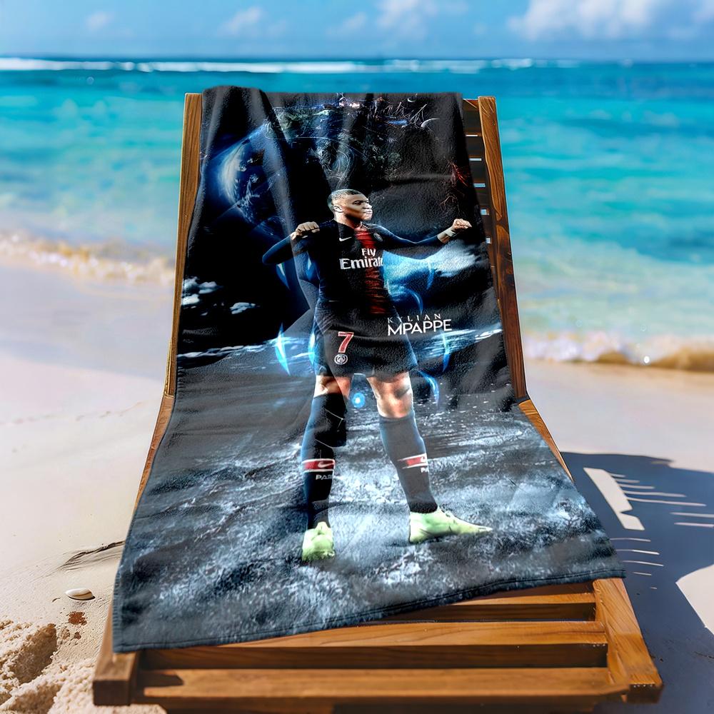 Paris Saint Germain Beach Towel Quickdry Soft Microfiber Comfortable Lightweight Perfect For Traveling Yoga Camping And Swimming