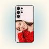 Чехол для телефона актрисы E-Emilia C-Clarke Для Samsung S26,S25,24,23,22,30,21,10,9,Ultra,Plus,Lite,FE Мягкий черный чехол