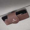 Car Interior Accessories Sun Visor Sunglasses Storage Box For Renault RS Clio Megane 2 3 4 Captur Trafic Twingo Scenic 2 Kadjar S444