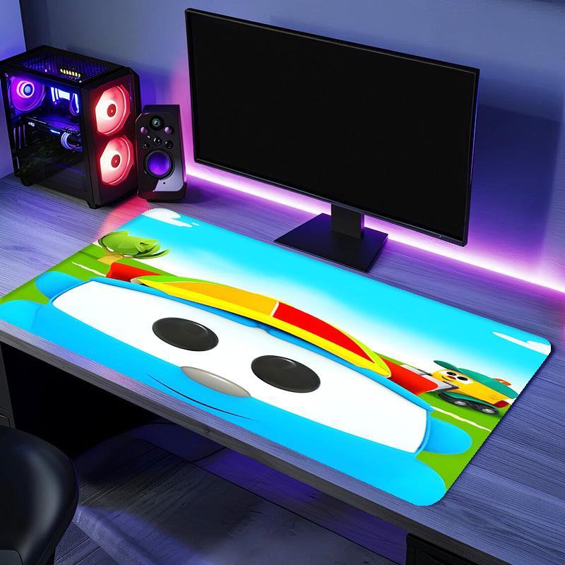 Leo the Truck Mouse Pad - Non-Slip Rubber Base, Smooth Surface for Work,Gaming,Office,And Home Use, Desk Mouse Pad