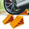Heavy Duty Rubber Wheel Chock for RV Truck Wheel Stoppers Anti-slip Block Trailer Wheel Chocks Tire Support Pad Blocks Stopper