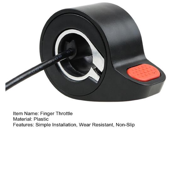 Electric Scooter Thumb Throttle Wear Resistant Non-Slip Easy Installation Speed Control Finger Throttle Booster for Xiaomi E-scooter Pro/Pro2
