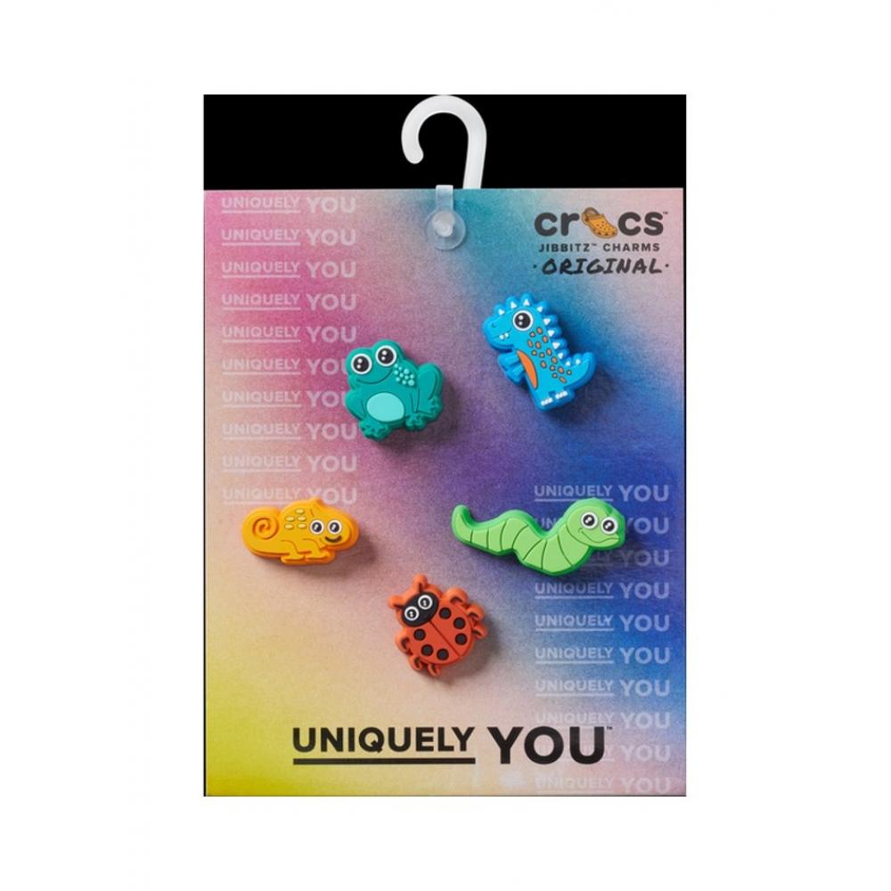 Crocs Яркий набор из 5 животных Gibbitz 10013703