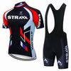 Strava Велоспорт Велосипедный Комплект Джерси МТБ Мужской Велосипедный Майо Летняя Велосипедная Футболка Велосипедные Шорты с Подтяжками Костюм Триатлон Одежда для Горного Велосипеда