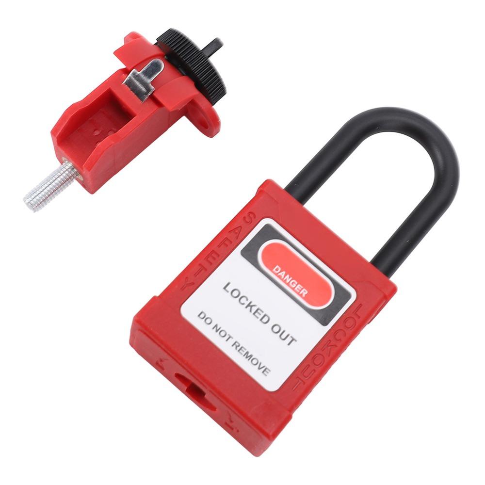 Insulated Circuit Breaker Lockout Device Anti Loss Electrical Lockout Tagout Kit Valve Equipment