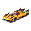 Bburago 2024 Model Scale Ferrari 499P Turbo V6 Team AF Corse 2024 Le Mans 24 Hours Endurance Race Car Race Sports Car Diecast Model Car 1/43 3.0L #83