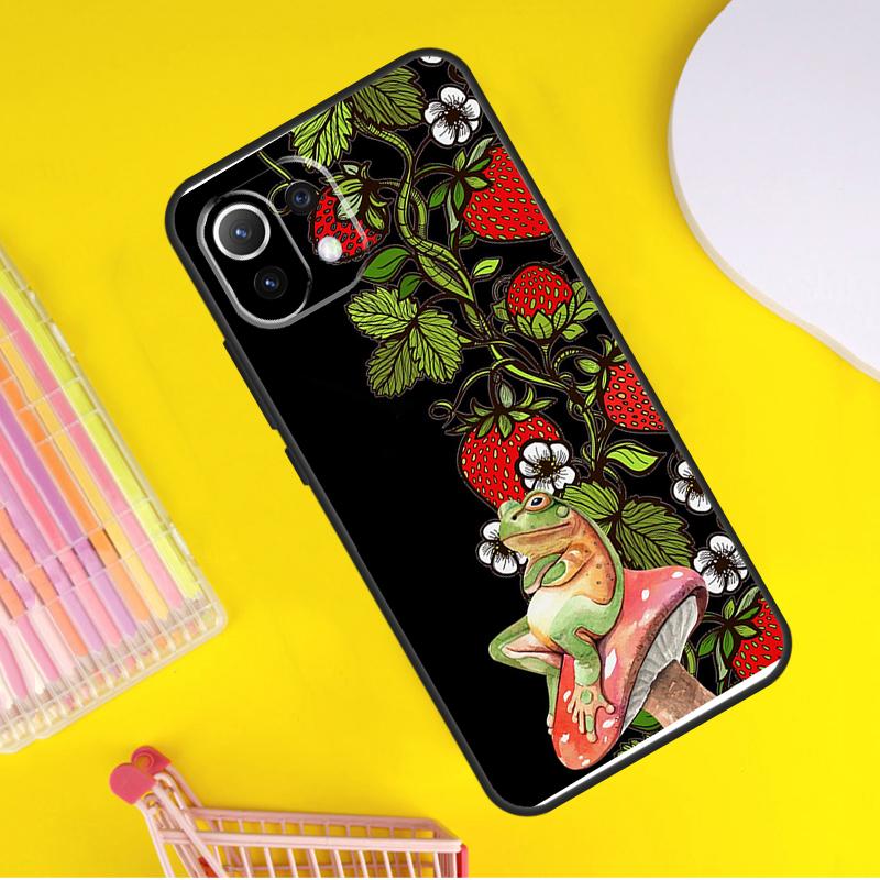 Чехол Hippie Mushroom Frog shrooms для Xiaomi 13 14 Ultra 11T 12T 13T 14T Pro POCO X7 Pro X3 X5 F3 F5 F6 M6 X6 Pro