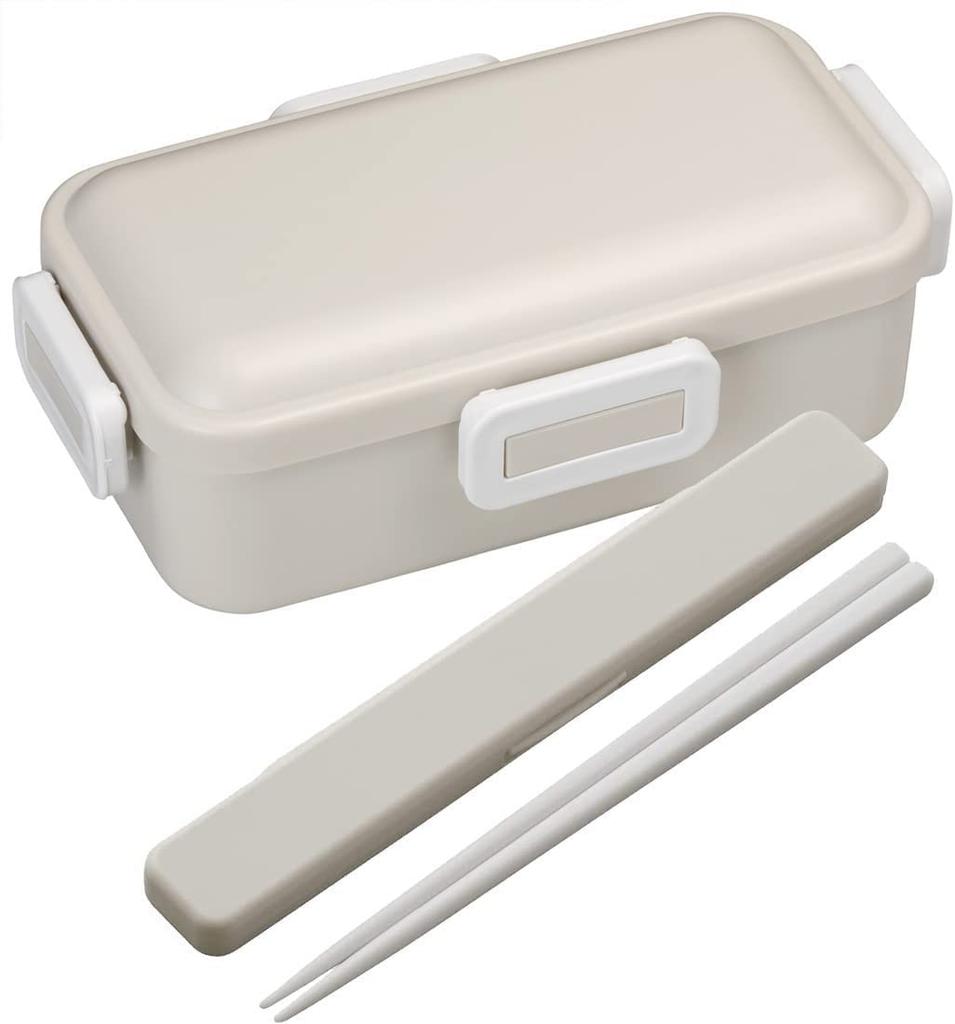 Skater Chopsticks and Chopstick Case Dull Made In Set, 18cm, Antibacterial, Gray, Japan, ABC3AG-A