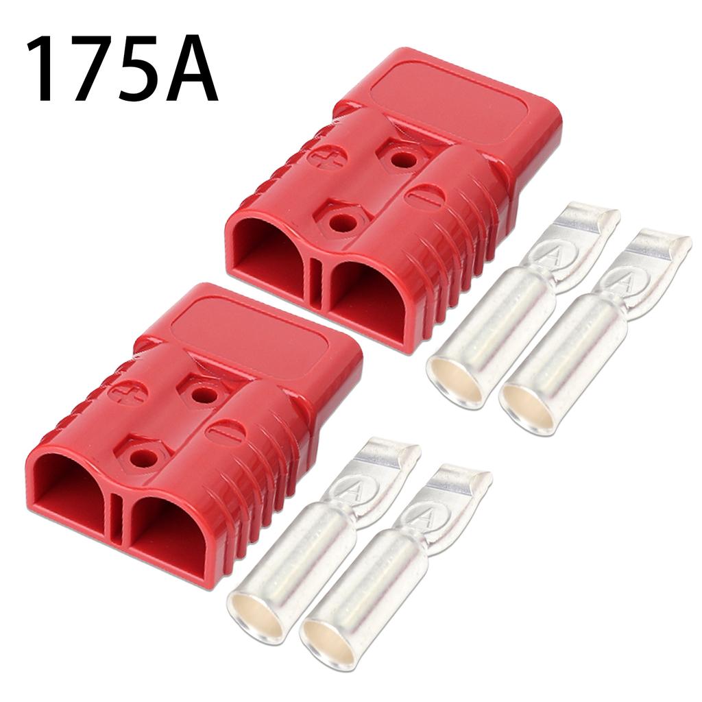 Forklift Battery Charging Plug Connector 50A 120A 175A Flame Retardant PC Auto Industrial Power Connectors for Warehouse Motors