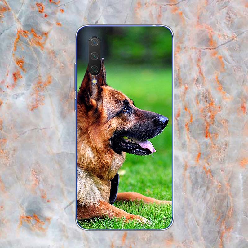 Мягкий силиконовый чехол из ТПУ с немецкими овчарками для Xiaomi Mi Note 11 10T 10 9 9T SE 8 Lite Pro Ultra 5G, чехол для телефона