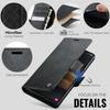 CASEME 033 Series For Samsung Galaxy Note20 Ultra 5G/Note20 Ultra Case RFID Blocking Wallet Stand Calf Texture Leather Phone Cover