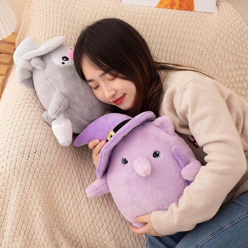 Милая кукла-кошка, детская кукла-сопровождающая кукла, ведьма смерти, плюшевая игрушка, подарок на день рождения, кукла, рождественский подарок, праздничные поздравления, пледы, подушка, игрушка