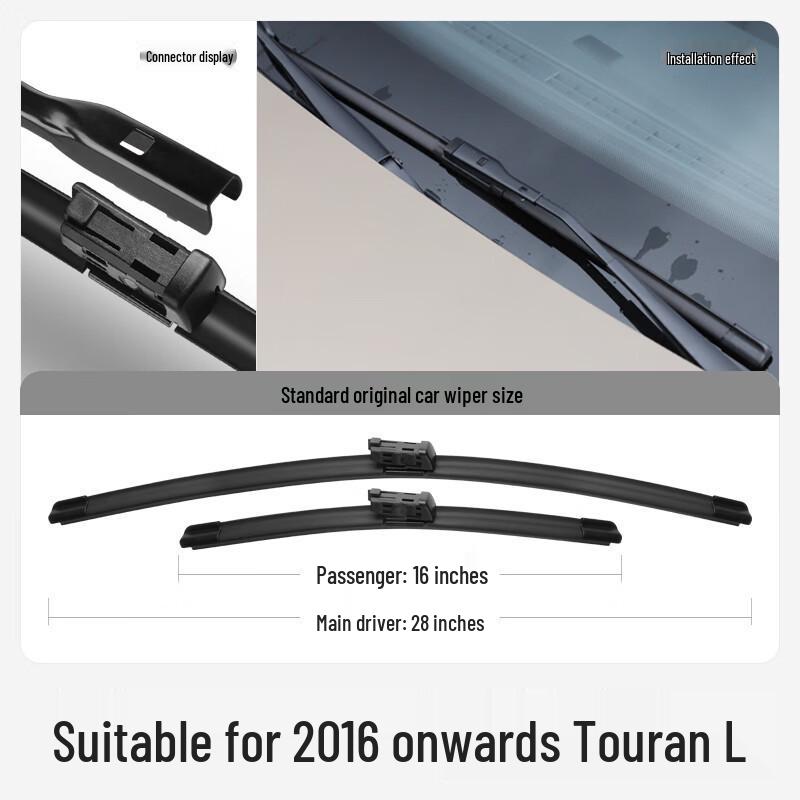 Бескаркасная щетка стеклоочистителя для Volkswagen Touran L 2016-2021