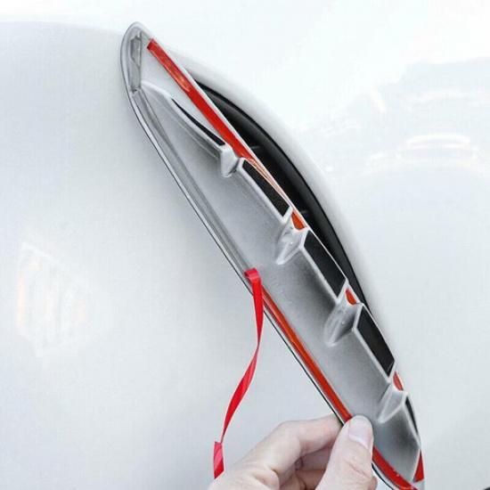 For Toyota Venza 2021-2023 Carbon Fiber Front bumper Fog Lamp Light Cover Trim<
