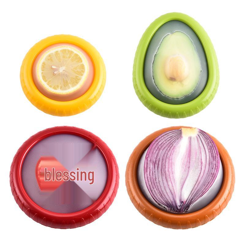 Силиконовый контейнер для хранения фруктов и овощей с герметичной крышкой для мини-холодильников