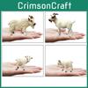 Childrens Pvc Farm Animal Model Set With Static Goat Figures For Play And Education