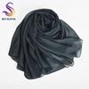 [BYSIFA] Deep Green Winter Large Scarf Shawl Ladies Fashion 100% Mulberry Silk Long Scarves Wraps Spring Fall Silk Scarf Cape