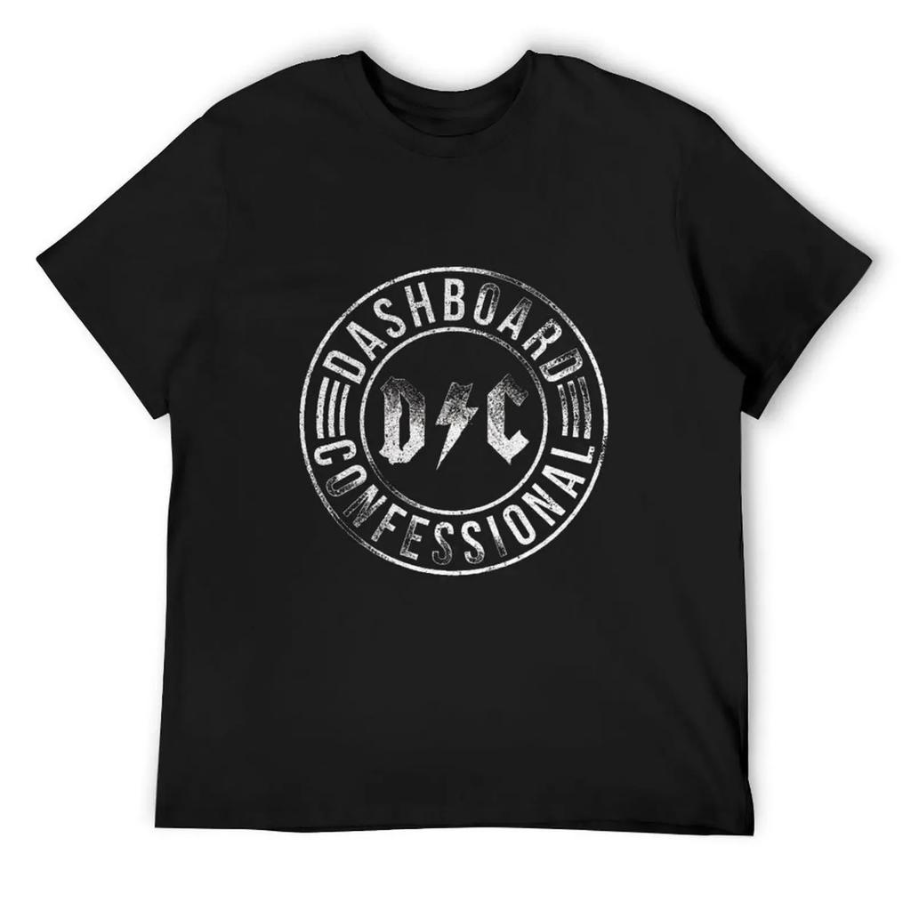 Футболка Dashboard Confessional футболка на заказ для мальчиков с животным принтом таможня мужские хлопковые футболки