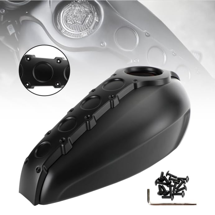 Artudatech Rebel 250 Tank Gas Tank Protective Cover for Honda Rebel Gas Tank Protective Cap Fairing Fuel Tank Cover Protector Cover, 250/Rebel