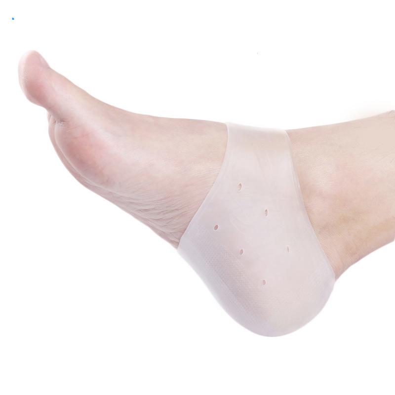 1 Pair Silicone Heel Protector Toe Socks Heel Crack Heel Chapped Sets Men and Women