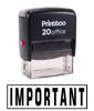 Printtoo IMPORTANT Self Inking Rubber Stamp Office Stationary Custom