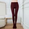 Fashion Women Solid Color Warm Winter  Pants Keep Warm Leggings