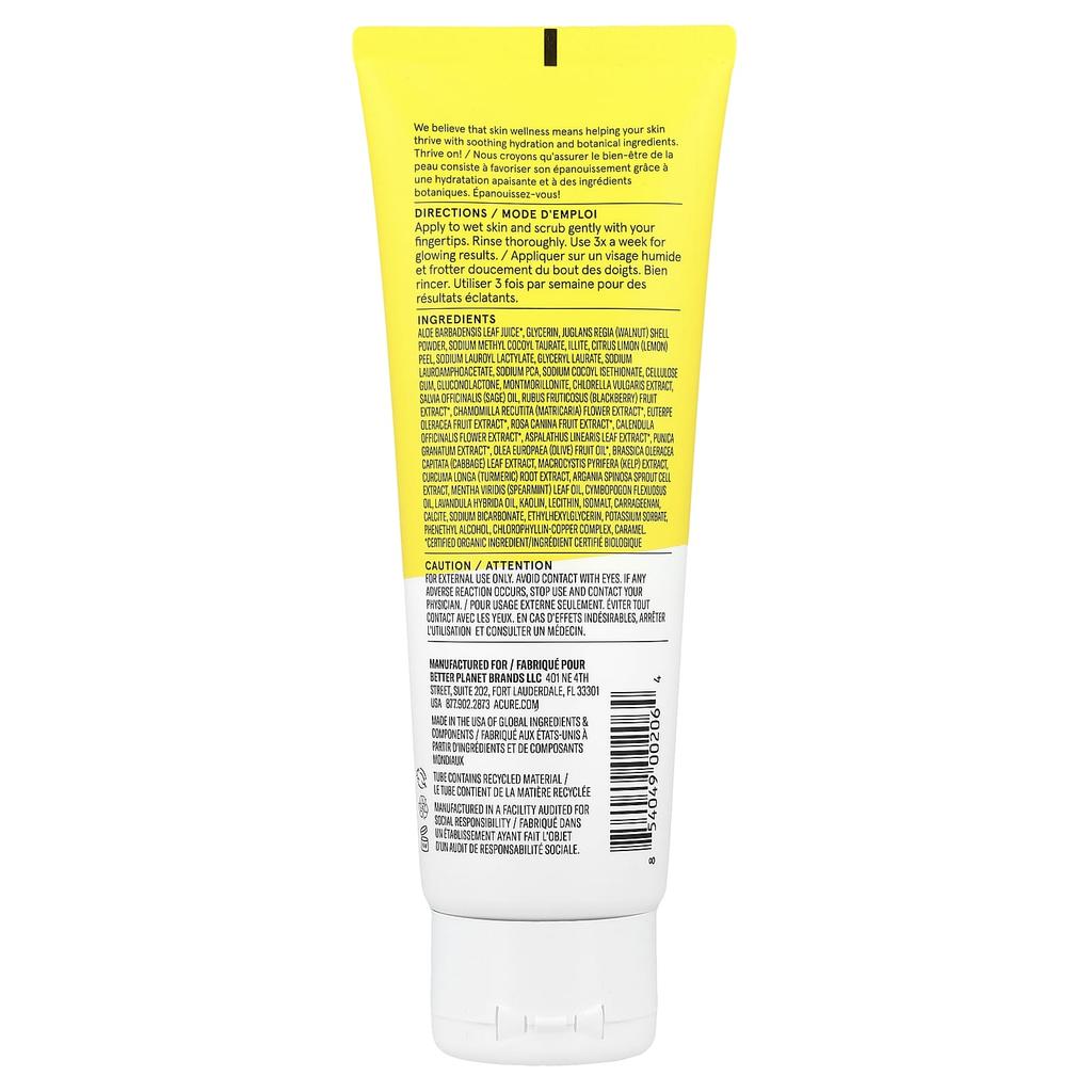 Brightening Facial Scrub™, All Skin Types, 118Ml(4Fl Oz)