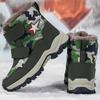 Winter Children's Cotton Warm Camouflage Snow Boots Cotton Boots Cotton Shoes 28-39