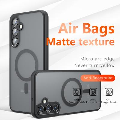 Чехол для Samsung Galaxy A16 5G/A16 4G, совместимый с MagSafe, матовая накладка на телефон из ТПУ+ПК